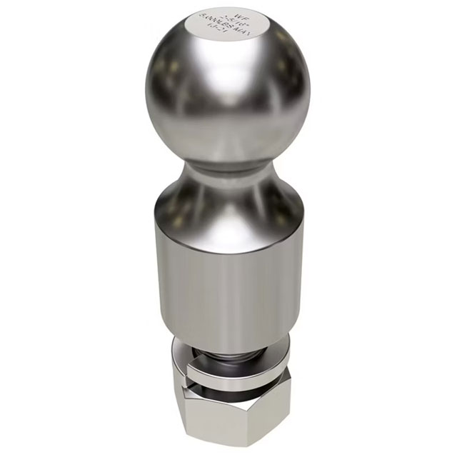 (image for) Trailer Hitch Ball 2 5/16" 5k 2" Rise Zinc Dexter/Redneck #2516-114-2