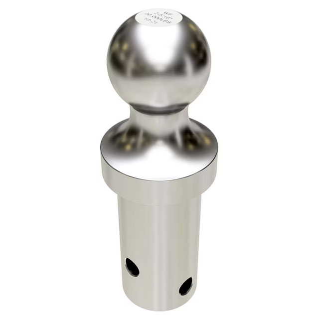 (image for) Trailer Gooseneck Smooth Shank 2 5/16" Hitch Ball Dexter/Redneck #2516-2316SM