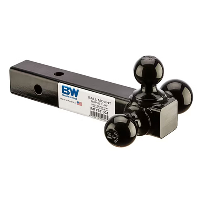 (image for) Receiver Hitch Ball Mount Tri-Ball Painted Dexter/Redneck #BMTT31004