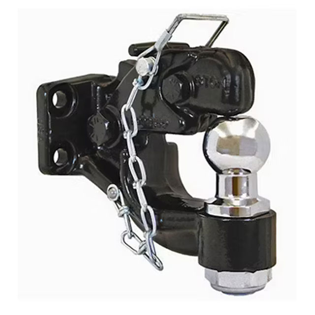 (image for) Combination Pintle Hitch 10k/16k 2" Ball Dexter/Redneck #DPH2000