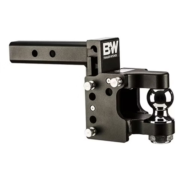 (image for) Combination Pintle Hitch Tow & Stow 16k/16k 2 5/16" Ball DexterRedneck #TS20056