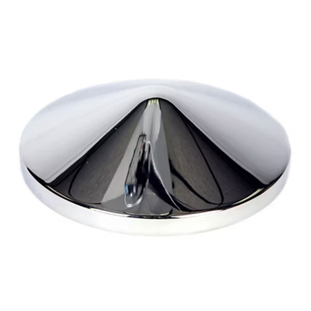 (image for) Chrome Trailer Wheel Hub Cap 15" 6 Lug Wheel Dexter/Redneck #1306
