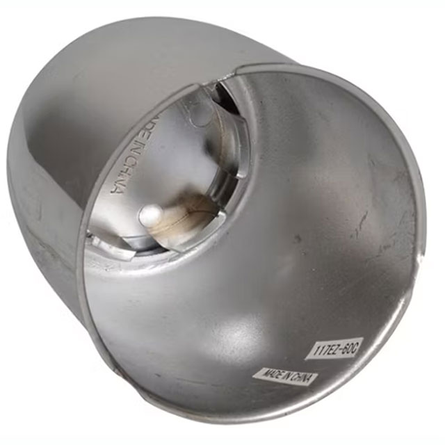 (image for) Trailer Push Through Center Cap Chrome 2.95" Diameter Center Dexter/Redneck #295EZ
