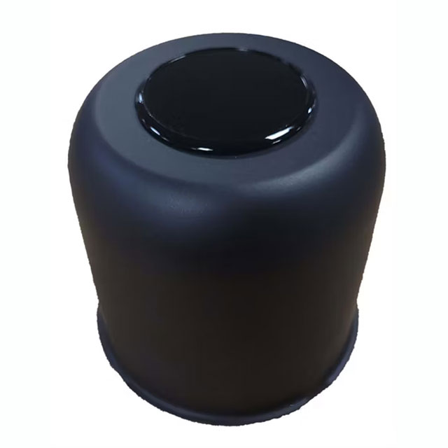 (image for) Black 5 & 6 Lug Trailer Wheel Push Through Center Cap 4.25" Diameter Center Dexter/Redneck #425EZ-BK