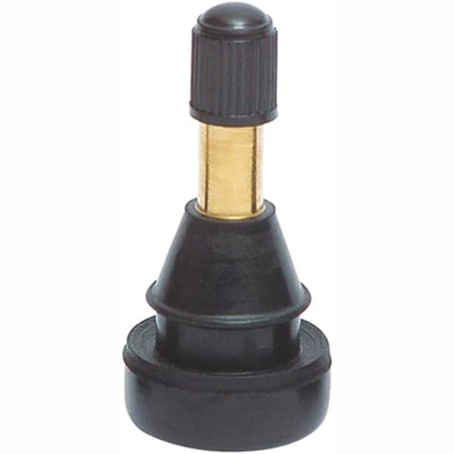 (image for) Trailer Wheel Valve Stem 0.625" Rubber-Brass Dexter/Redneck #TR801