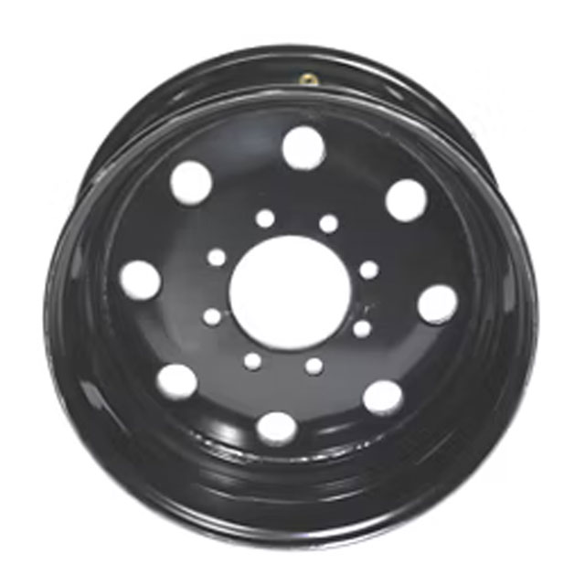 (image for) Trailer Wheel Steel Modular HD 8 On 6.5" Bolt Pattern Black 17.5 x 6.75" Dexter/Redneck #WH175675-8BM08IN
