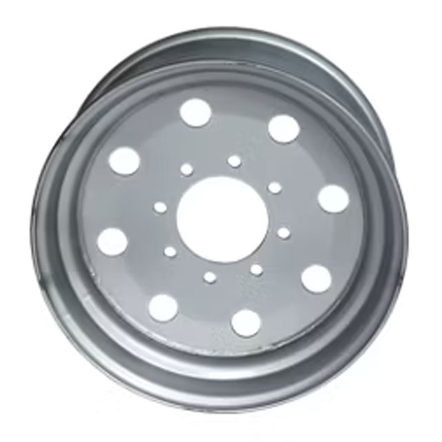 (image for) Trailer Wheel Steel Modular HD 8 On 6.5" Bolt Pattern Silver 17.5 x 6.75" Dexter/Redneck #WH175675-8SM08IN