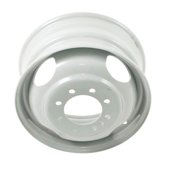 (image for) Steel OEM Dual Wheel 8 On 275MM Bolt Pattern Gray 17.5 x 6.75 Dexter/Redneck #WHD175675-275-80E