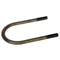 (image for) Trailer Suspension U-Bolt Only 3/4''-10 X 9 5/8" For 12-15k 5" Round Axle Tubes Dexter/Redneck #11-70LN