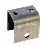 (image for) Trailer Suspension Double Eye Spring Hanger 2 1/2" Tall Dexter/Redneck #115918