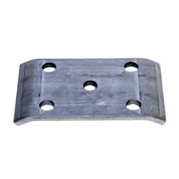 (image for) Trailer Suspension U-Bolt Axle Plate 3.5'' Round Axles Dexter/Redmeck #117581