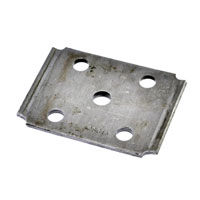 (image for) Trailer Suspension U-Bolt Axle Plate 2'' Square 2.2-3.5k Axles Dexter/Redmeck #117594