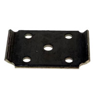 (image for) Trailer Suspension U-Bolt Axle Plate 2 3/8'' Round 2.2-3.5k Axles Dexter/Redneck #12-4