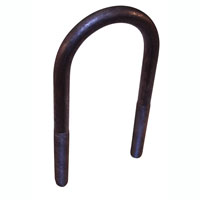 (image for) Trailer Suspension U-Bolt Only 3/8"-24" X 4 1/4" For 1 3/4" 2K Round Axle Tubes Dexter/Redneck #175643LN