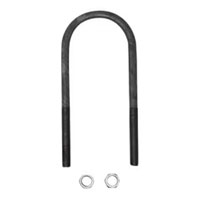 (image for) Trailer Suspension U-Bolt 9/16'-18' X 9" For 3 1/2" 8k Round Axle Tubes Dexter/Redneck #175666