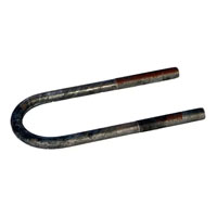 (image for) Trailer Suspension U-Bolt Only Round 9/16"-18' X 7 3/4" For 2 1/2" 7.5k Round Tube & Solid Bar Axles Dexter/Redneck #175668LN