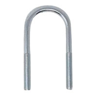 (image for) Trailer Zinc Suspension U-Bolt Only 1/2"-20'' X 5 1/2" For Round 2 3/8" 3.5k Round Axle Tubes Dexter/Redneck #176400LN-Z
