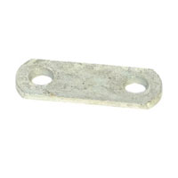 (image for) Trailer Galvanized Double Eye Spring Shackle Strap 2 1/4" Long Dexter/Redneck #18-11GALV