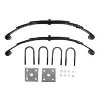 (image for) Trailer Double Eye Spring Kit With U-Bolts 20 3/8" 3 Leaf Dexter/Redneck #2-1020