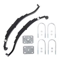 (image for) Marine Trailer Slipper Spring Kit With U-Bolts 24" 5 Leaf Dexter/Redneck #2-1203T3M