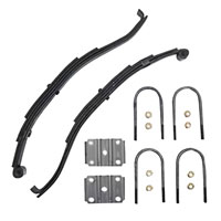 (image for) Trailer Slipper Spring Kit With U-Bolts 25 7/8" 4 Leaf Dexter/Redneck #2-803T3-AH