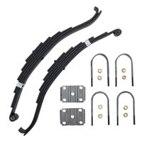(image for) Trailer Slipper Spring Kit With U-Bolts 27 1/2" 6 Leaf Dexter/Redneck #2-E5115