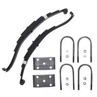 (image for) Trailer Slipper Spring Kit With U-Bolts 25 1/4" 5 Leaf 8K Dexter/Redneck #2-E5226-8K