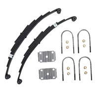 (image for) Trailer Double Eye Spring Kit With U-Bolts 25 1/4" 5 Leaf Dexter/Redneck #2-PR5