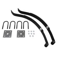 (image for) Trailer Slipper Spring Kit With U-Bolts 23 1/8" 2 Leaf Dexter/Redneck #2-WIC2
