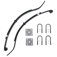 (image for) Trailer Slipper Spring Kit With U-Bolts 27 3/8" 2 Leaf Dexter/Redneck #2-WID2