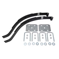 (image for) Marine Trailer Slipper Spring Kit With U-Bolts 23 1/8" 3 Leaf Square Axle Dexter/Redneck #2-WIE3M-SQ