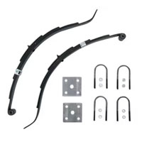 (image for) Trailer Slipper Spring Kit With U-Bolts 23 1/8" 4 Leaf Dexter/Redneck #2-WIH4