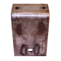 (image for) Trailer Suspension 2" Slipper Spring Front Hanger 5" Tall Dexter/Redneck #28-68-4