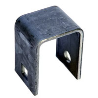 (image for) Trailer Suspension 2" Slipper Spring Center Hanger 3 1/2" Tall 3.5-8k Axle Dexter/Redneck #29-1