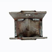 (image for) Trailer Suspension 2" Slipper Spring Center Hanger 4 1/2" Tall Dexter/Redneck #29-39-4