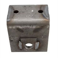 (image for) Trailer Suspension 2.5" Slipper Spring Center Hanger 4 1/2" Tall Dexter/Redneck #29-42-2