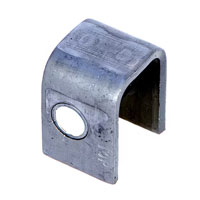 (image for) Trailer Suspension Double Eye Rear Spring Hanger With Bushing .91" Tall Dexter/Redneck #30-20