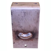 (image for) Trailer Suspension 2" Slipper Spring Rear Hanger 6 1/4" Tall Dexter/Redneck #30-68-1