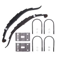 (image for) Trailer Spring Kit With U-Bolts 30" 5 Leaf Slipper Spring Dexter/Redneck #72-77MT10GD