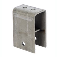 (image for) Trailer Suspension Slipper Spring Rear Hanger 5 1/16" Tall Dexter/Redneck #721585