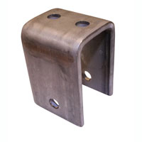 (image for) Trailer Suspension 2" Slipper Spring Center Hanger 3 3/8" Tall 3" Wide Dexter/Redneck #721586-3