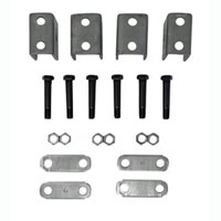 (image for) Trailer Spring Hanger Kit Single 2-7K Axle 1.75" Double Eye Spring Short Hanger Long Strap No Bushing Dexter/Redneck #APS2