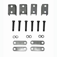 (image for) Trailer Spring Hanger Kit Single 2-7K Axle 1.75" Double Eye Spring Short Hanger Long Strap No Bushing Dexter/Redneck #APS3