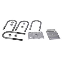 (image for) Trailer Suspension U-Bolt Kit 9/16"-18 X 7 1/4" For 5.2-7K 3'' Round Axle Dexter/Redneck#APUBR-9
