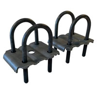 (image for) Trailer Suspension U-Bolt Kit 7/16"-20 X 5.13" For 2k 2 3/8" Round Axle Dexter/Redneck #APUBR1-716