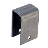 (image for) Trailer Suspension Double Eye Spring Hanger 4 1/4" Tall Dexter/Redneck #E4139