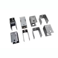 (image for) Trailer Triple 3.5-8K Axle Spring Hanger Only Kit 2" Slipper Springs Dexter/Redneck #H302