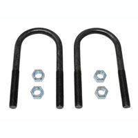 (image for) Trailer Suspension U-Bolt Kit 3/8"-24" X 4 1/4" For 1 3/4" Round Axle Tubes Pkg Of 2 Dexter/Redneck #SP01-020