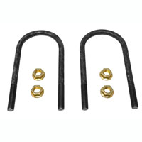(image for) Trailer Suspension U-Bolt Kit 1/2"-20 X 7" For 3" Round Axle Tubes Pkg Of 2 Dexter/Redneck #