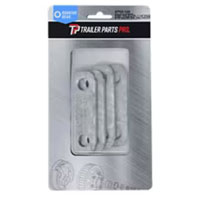 (image for) Trailer Galvanized Shackle Strap 2 5/8'' Hole Center Pkg Of 4 Dexter/Redneck #SP03-140